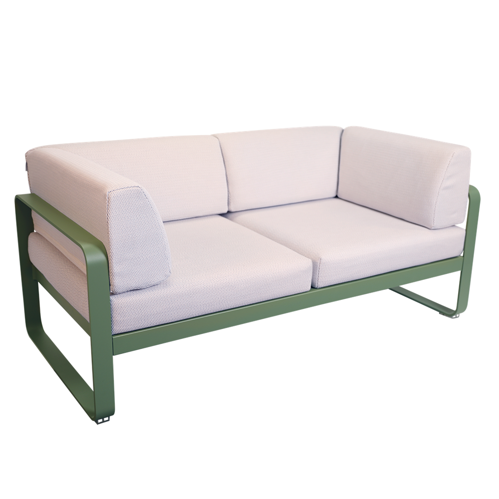 BELLEVIE 2-SEATER CLUB SOFA-PEARL CUSHION