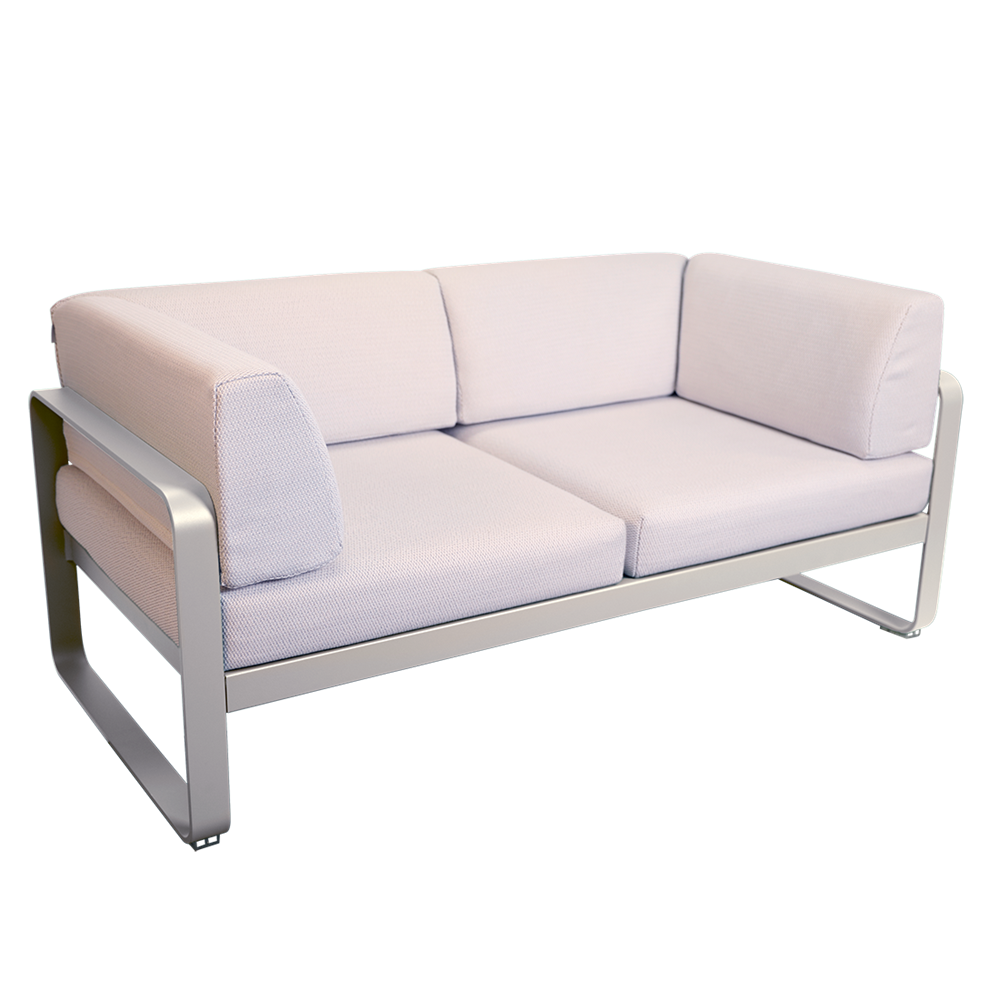 BELLEVIE 2-SEATER CLUB SOFA-PEARL CUSHION