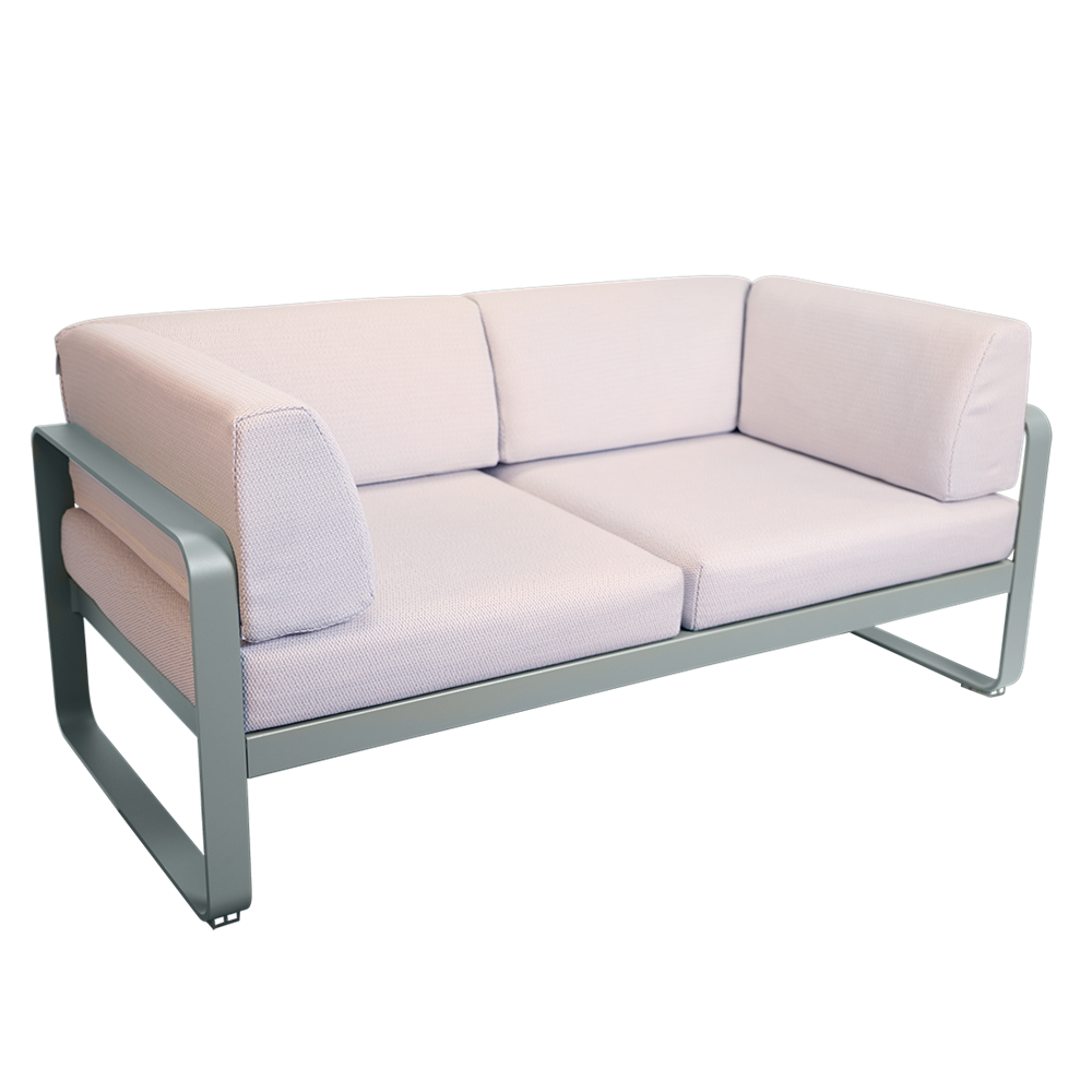 BELLEVIE 2-SEATER CLUB SOFA-PEARL CUSHION