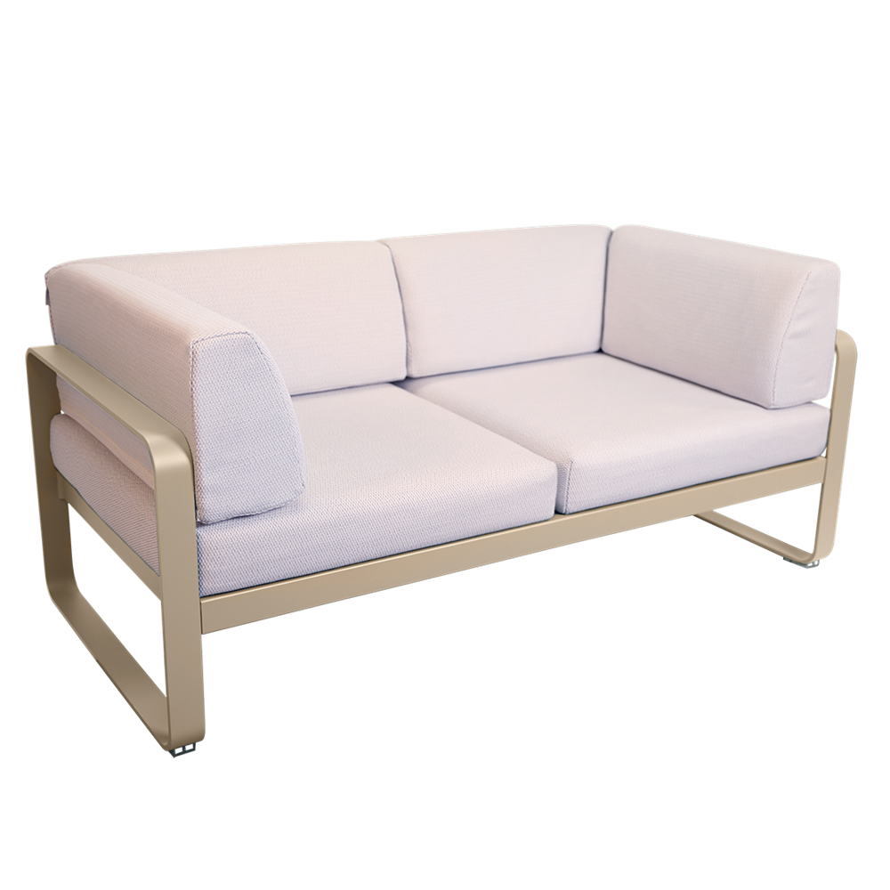 BELLEVIE 2-SEATER CLUB SOFA-PEARL CUSHION