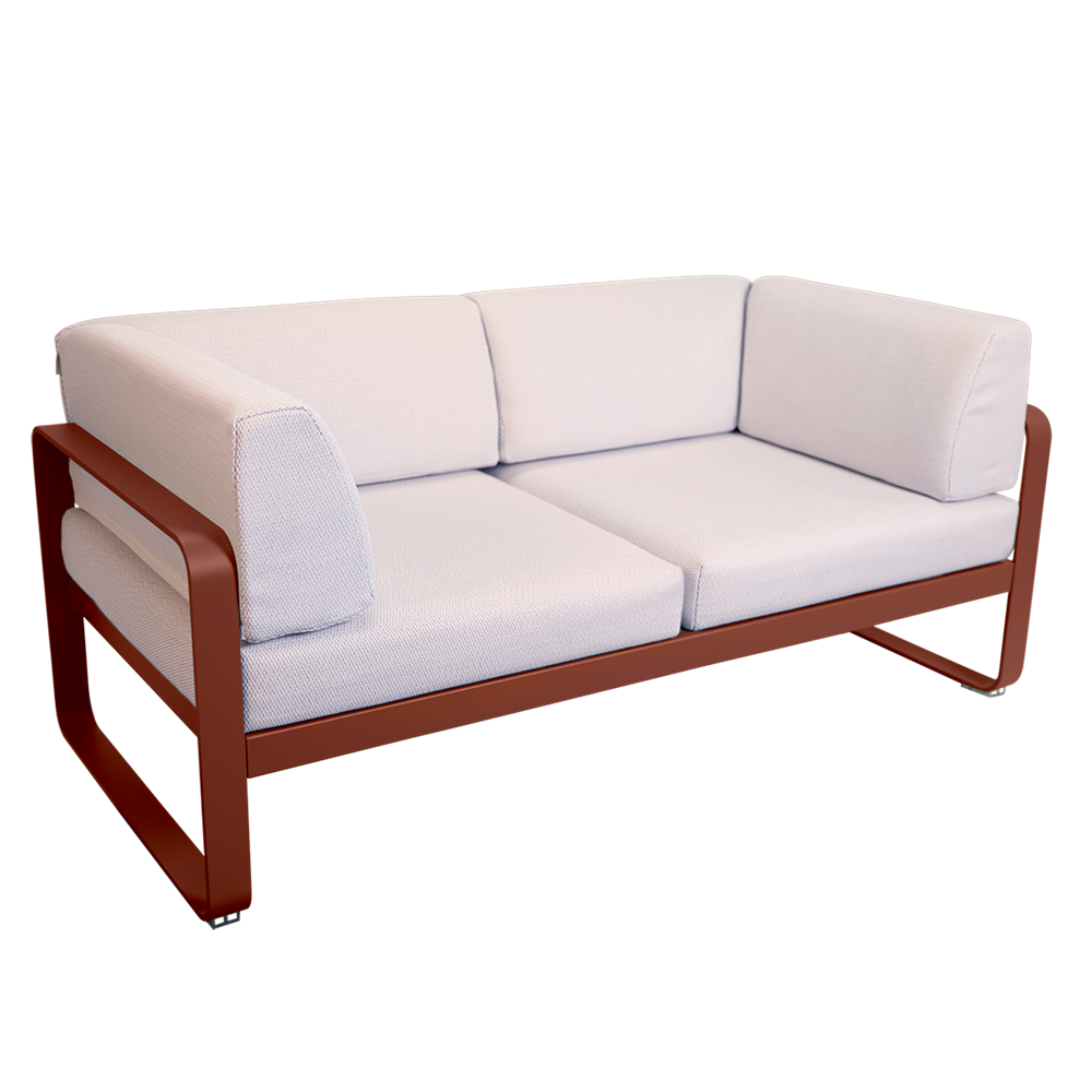 BELLEVIE 2-SEATER CLUB SOFA-PEARL CUSHION