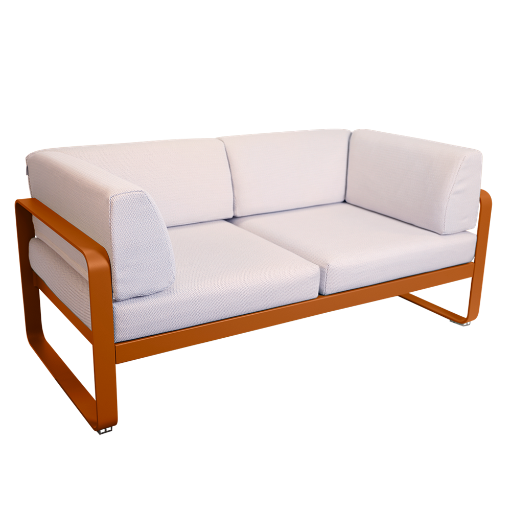 BELLEVIE 2-SEATER CLUB SOFA-PEARL CUSHION