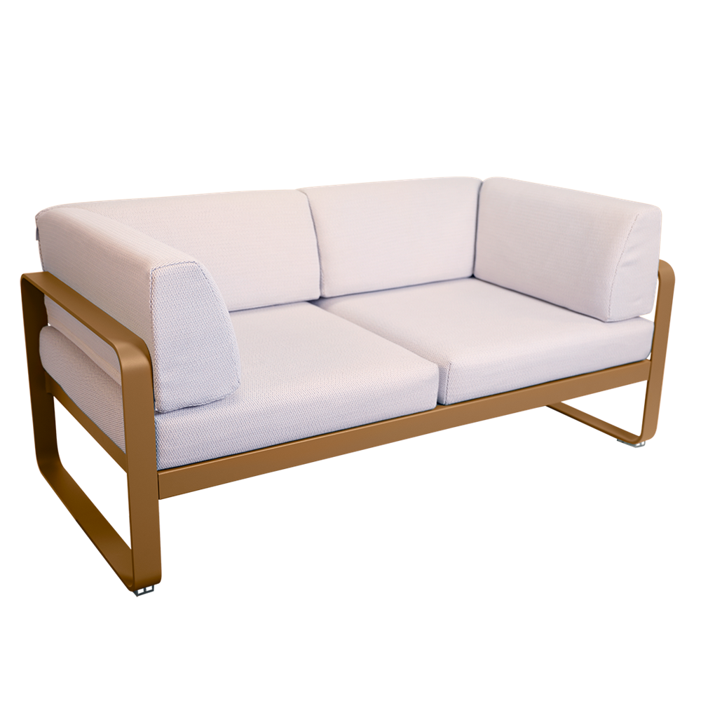 BELLEVIE 2-SEATER CLUB SOFA-PEARL CUSHION