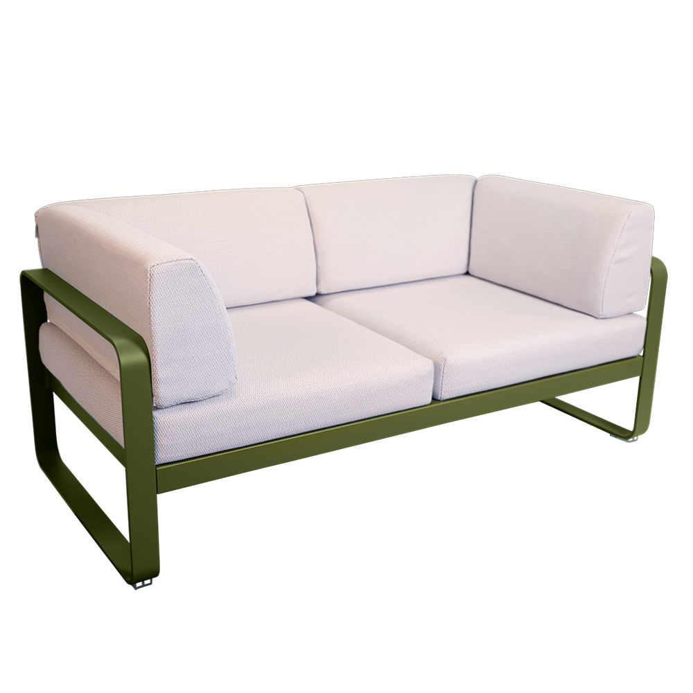 BELLEVIE 2-SEATER CLUB SOFA-PEARL CUSHION