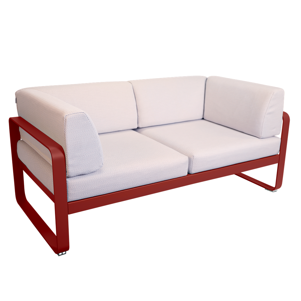 BELLEVIE 2-SEATER CLUB SOFA-PEARL CUSHION