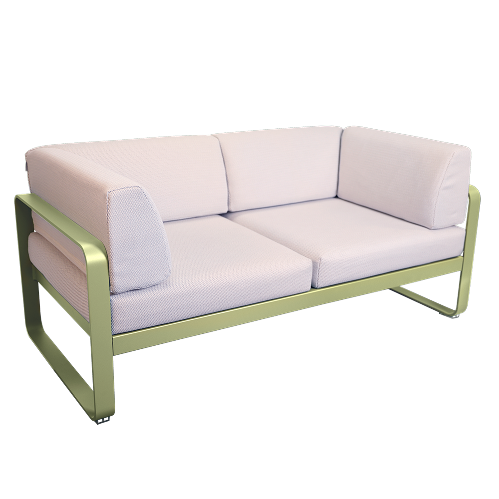 BELLEVIE 2-SEATER CLUB SOFA-PEARL CUSHION