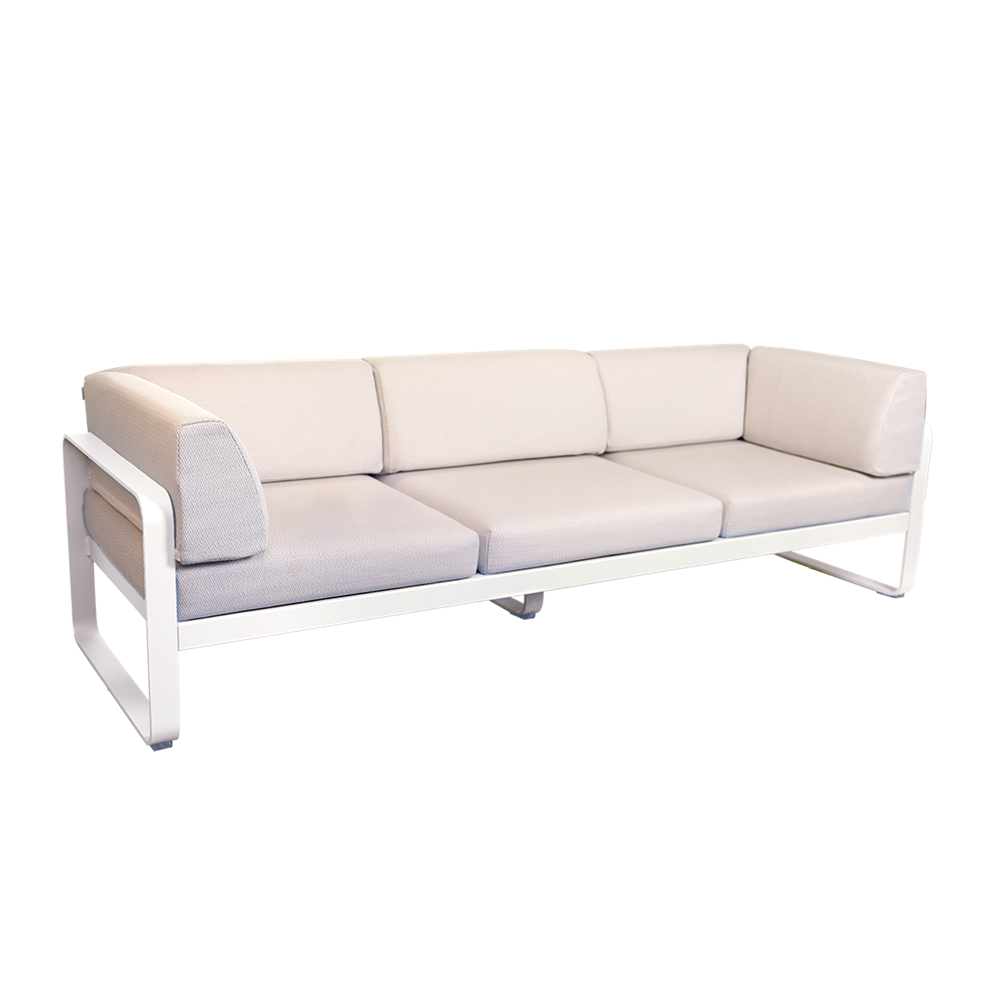 BELLEVIE 3-SEATER CLUB SOFA-PEARL CUSHION