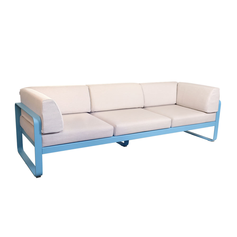 BELLEVIE 3-SEATER CLUB SOFA-PEARL CUSHION