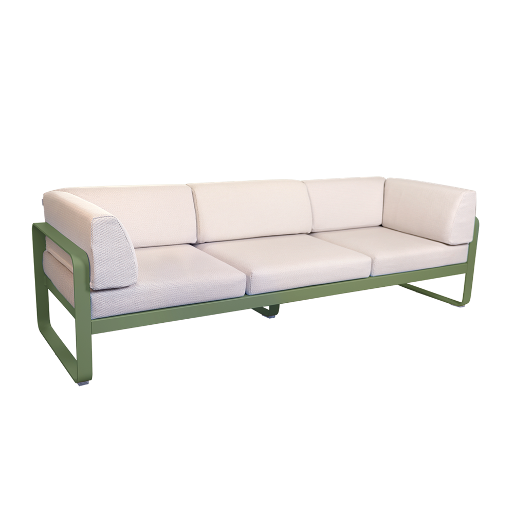 BELLEVIE 3-SEATER CLUB SOFA-PEARL CUSHION
