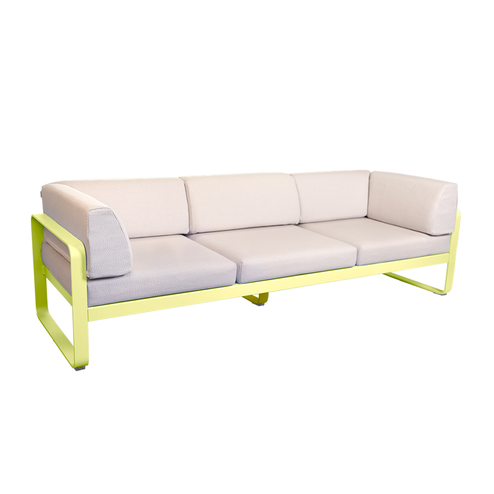 BELLEVIE 3-SEATER CLUB SOFA-PEARL CUSHION