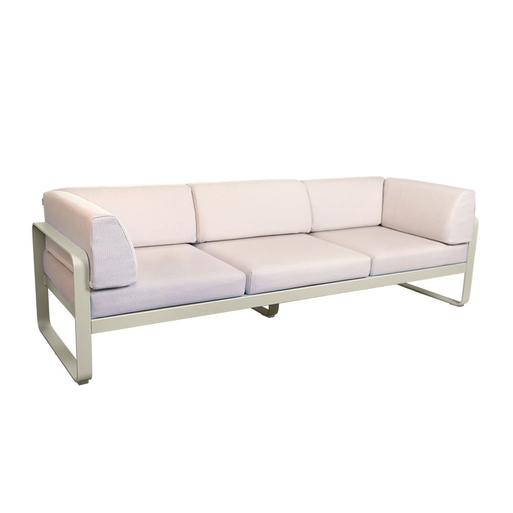 BELLEVIE 3-SEATER CLUB SOFA-PEARL CUSHION