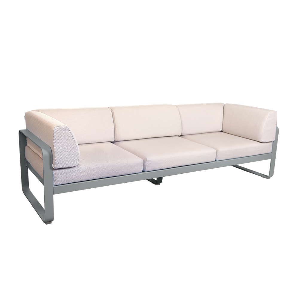 BELLEVIE 3-SEATER CLUB SOFA-PEARL CUSHION
