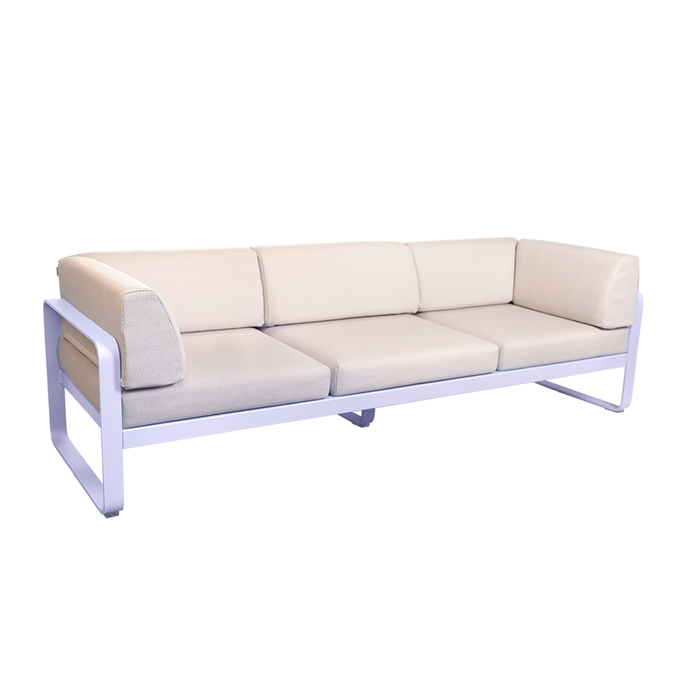 BELLEVIE 3-SEATER CLUB SOFA-PEARL CUSHION