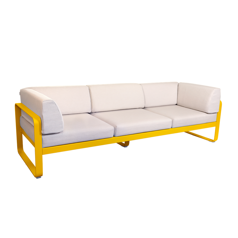 BELLEVIE 3-SEATER CLUB SOFA-PEARL CUSHION