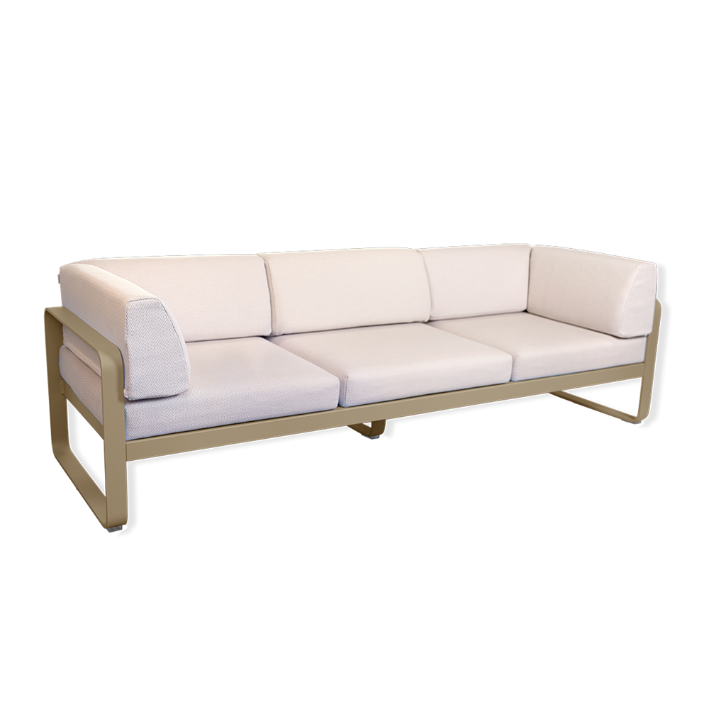 BELLEVIE 3-SEATER CLUB SOFA-PEARL CUSHION