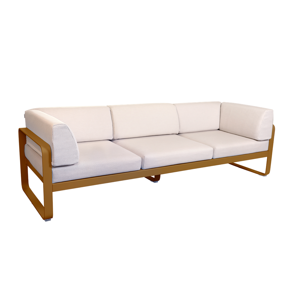 BELLEVIE 3-SEATER CLUB SOFA-PEARL CUSHION