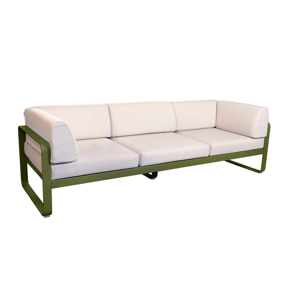 BELLEVIE 3-SEATER CLUB SOFA-PEARL CUSHION