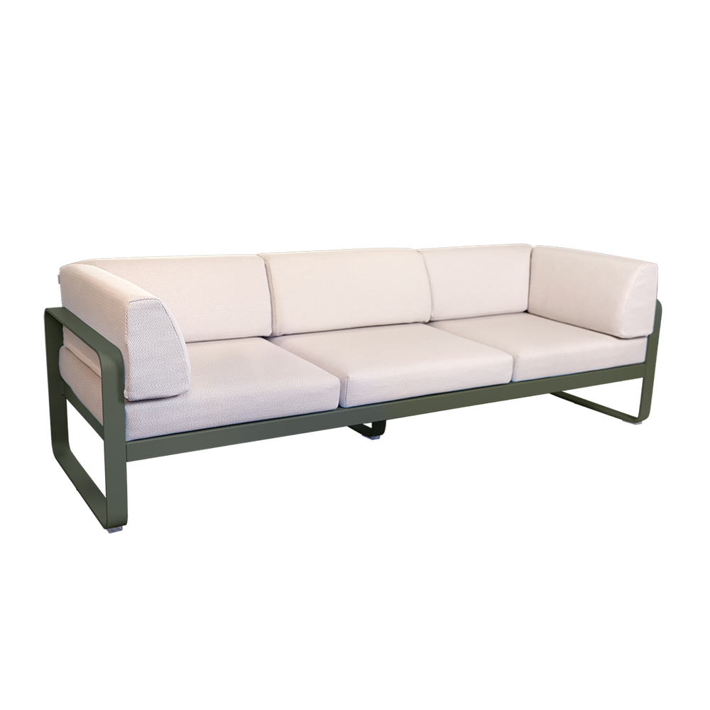 BELLEVIE 3-SEATER CLUB SOFA-PEARL CUSHION