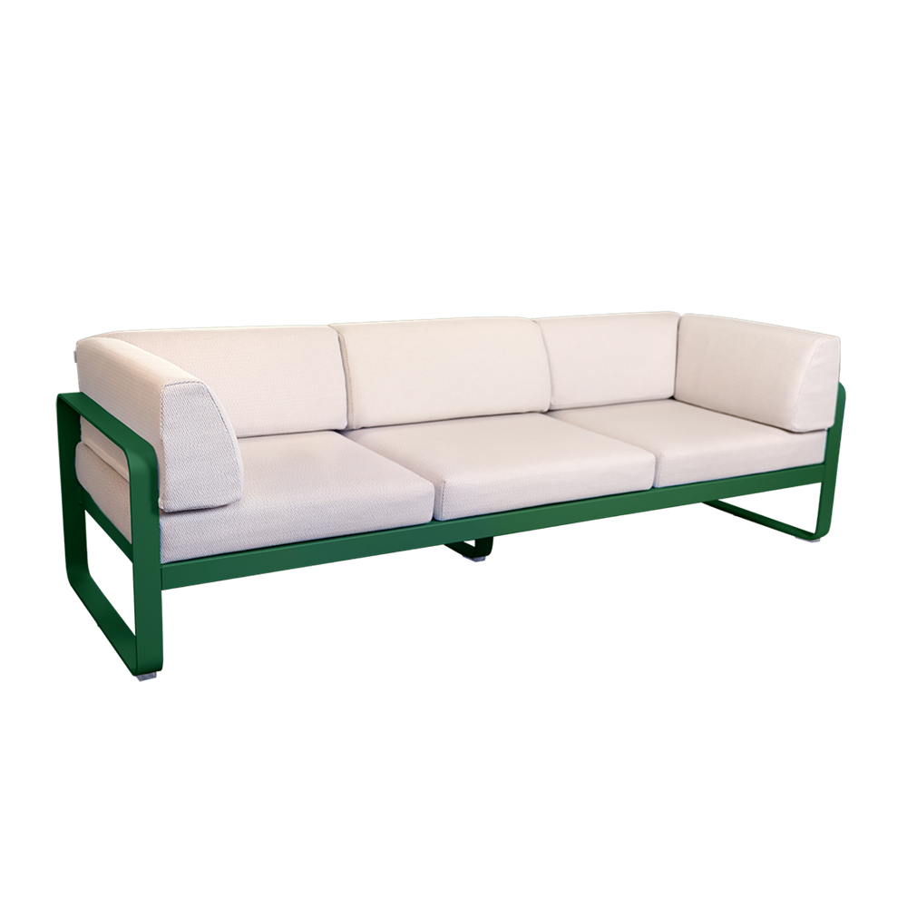BELLEVIE 3-SEATER CLUB SOFA-PEARL CUSHION