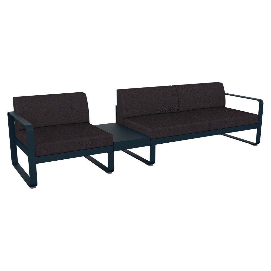 BELLEVIE MODULAR SOFA COMPOSITION 1A-GRAPHITE GREY CUSHION