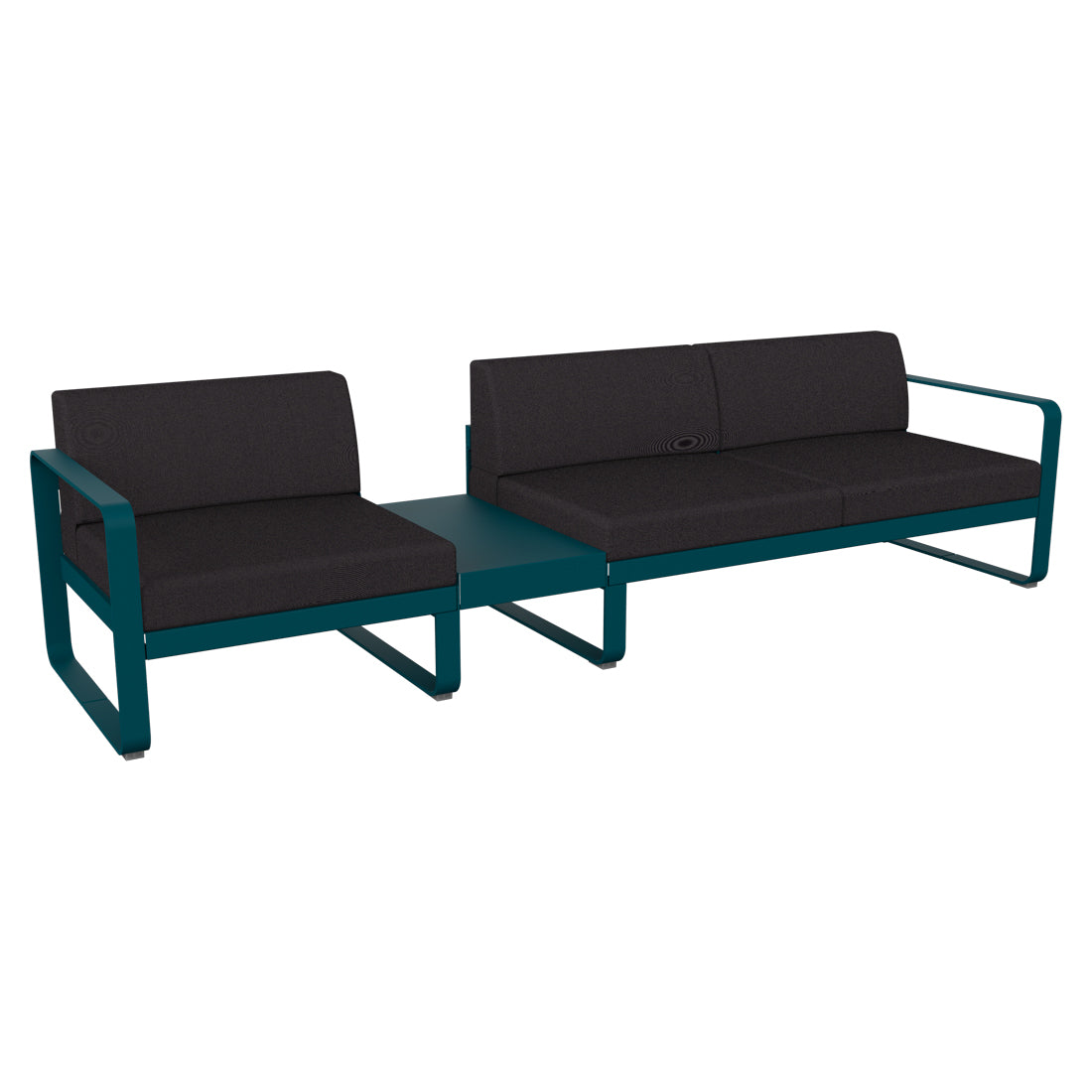 BELLEVIE MODULAR SOFA COMPOSITION 1A-GRAPHITE GREY CUSHION