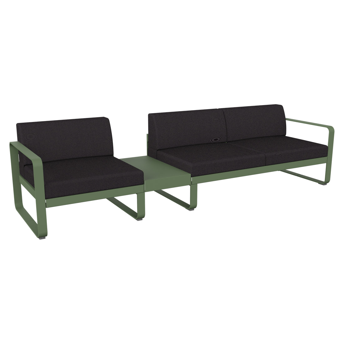 BELLEVIE MODULAR SOFA COMPOSITION 1A-GRAPHITE GREY CUSHION