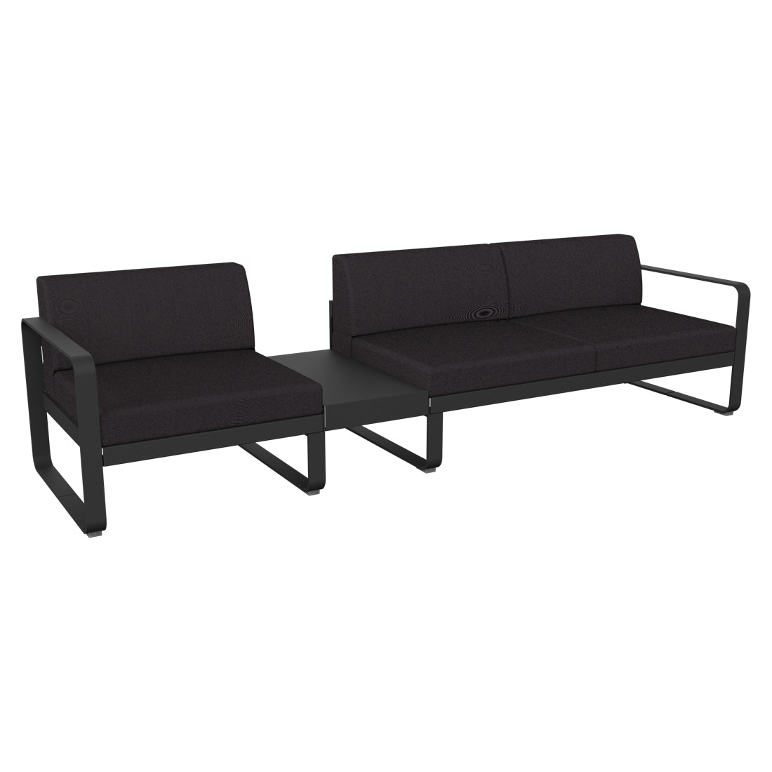 BELLEVIE MODULAR SOFA COMPOSITION 1A-GRAPHITE GREY CUSHION