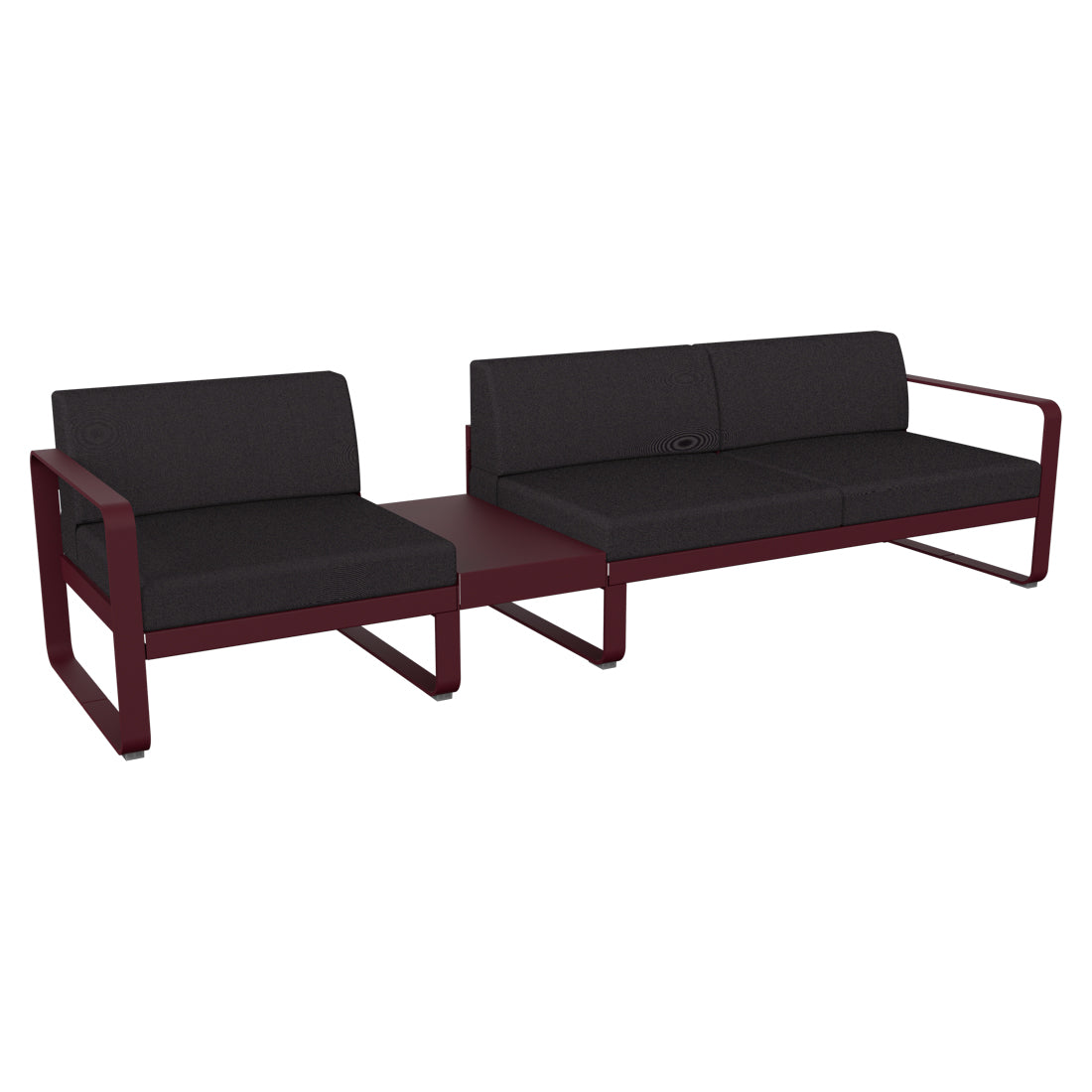 BELLEVIE MODULAR SOFA COMPOSITION 1A-GRAPHITE GREY CUSHION
