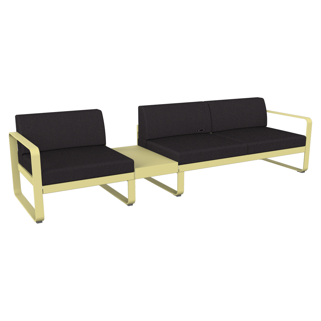 BELLEVIE MODULAR SOFA COMPOSITION 1A-GRAPHITE GREY CUSHION