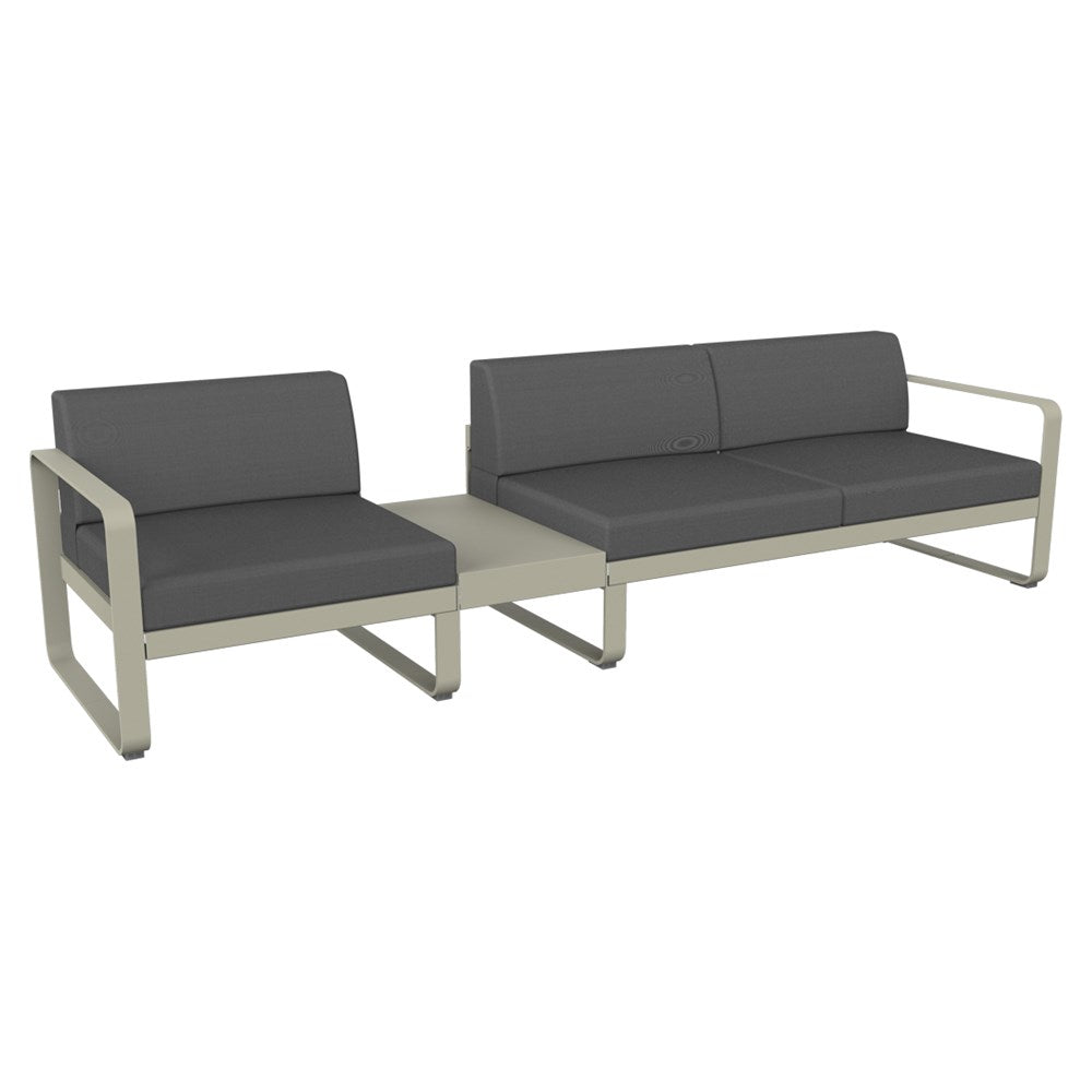 BELLEVIE MODULAR SOFA COMPOSITION 1A-FLANNEL GREY CUSHION