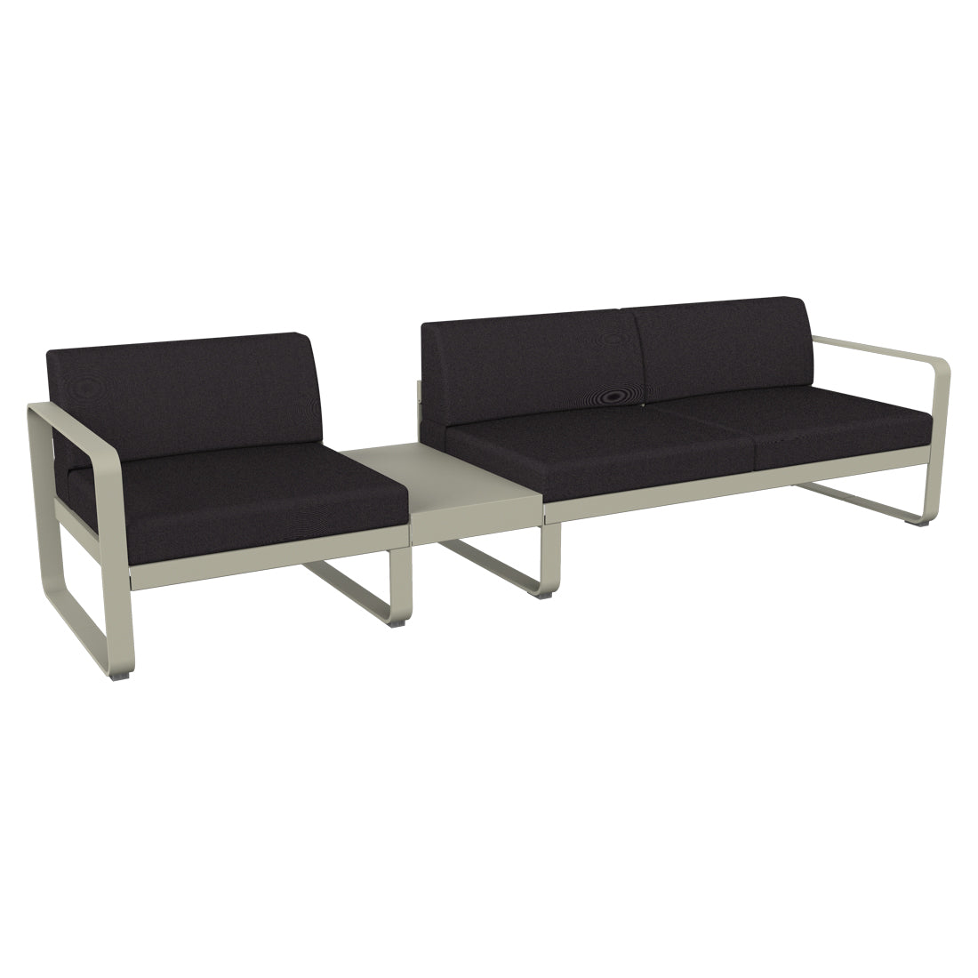 BELLEVIE MODULAR SOFA COMPOSITION 1A-GRAPHITE GREY CUSHION