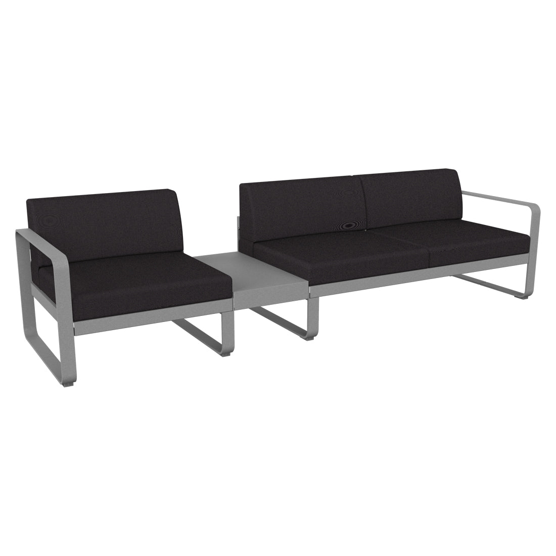 BELLEVIE MODULAR SOFA COMPOSITION 1A-GRAPHITE GREY CUSHION