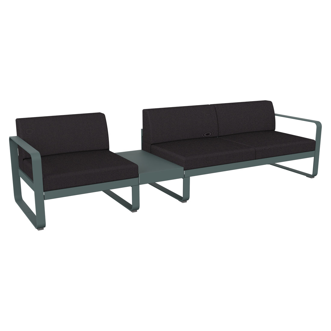 BELLEVIE MODULAR SOFA COMPOSITION 1A-GRAPHITE GREY CUSHION