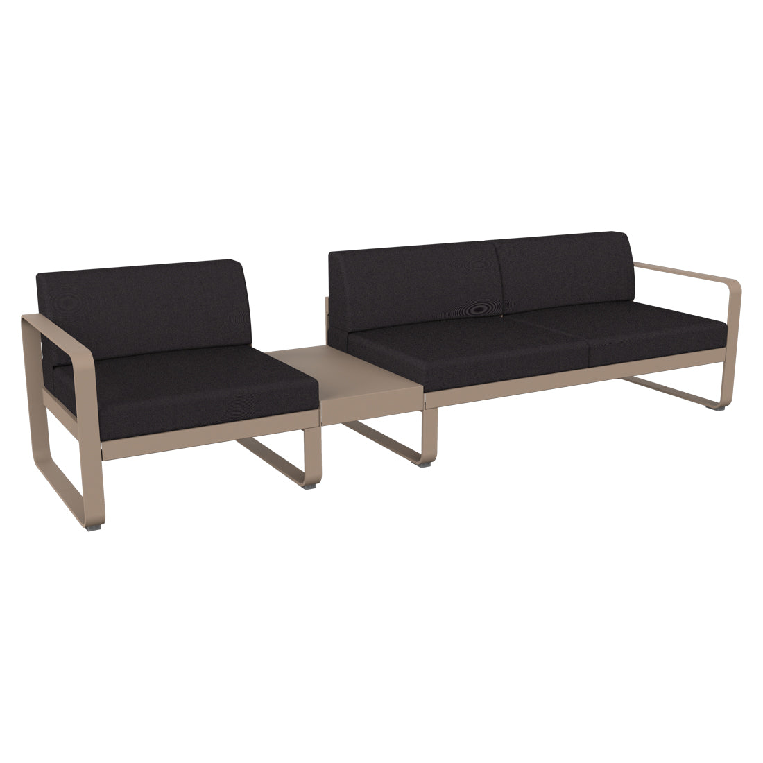 BELLEVIE MODULAR SOFA COMPOSITION 1A-GRAPHITE GREY CUSHION