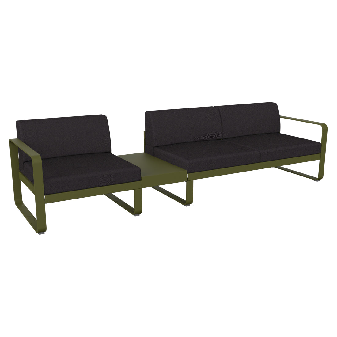 BELLEVIE MODULAR SOFA COMPOSITION 1A-GRAPHITE GREY CUSHION