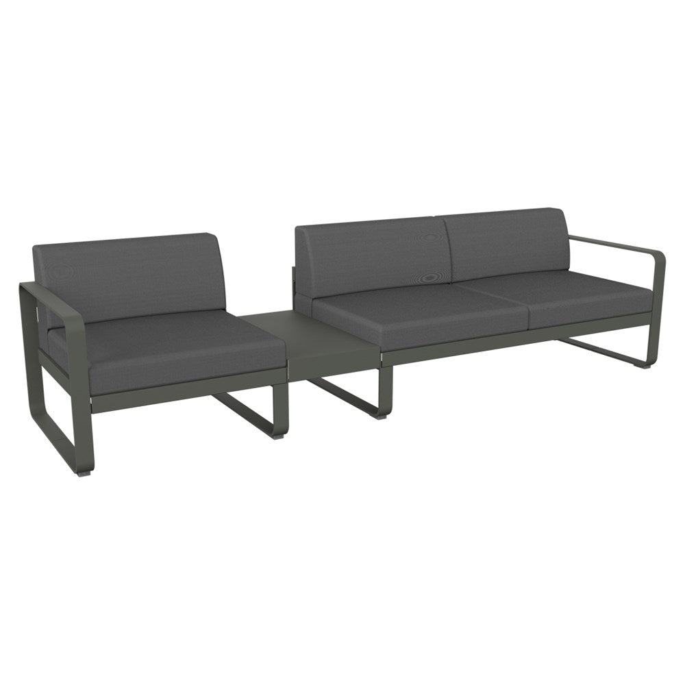 BELLEVIE MODULAR SOFA COMPOSITION 1A-FLANNEL GREY CUSHION