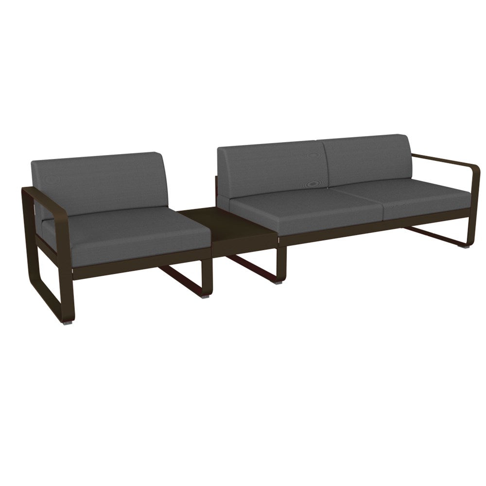 BELLEVIE MODULAR SOFA COMPOSITION 1A-FLANNEL GREY CUSHION