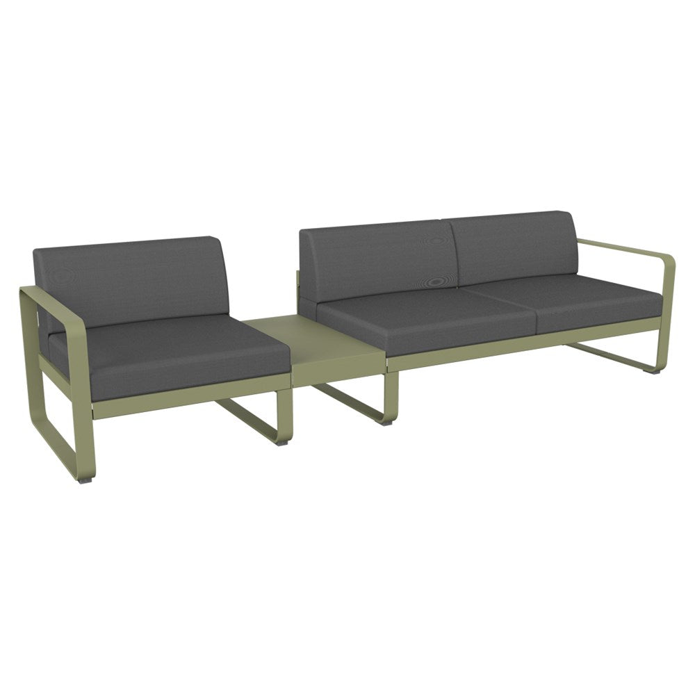 BELLEVIE MODULAR SOFA COMPOSITION 1A-FLANNEL GREY CUSHION