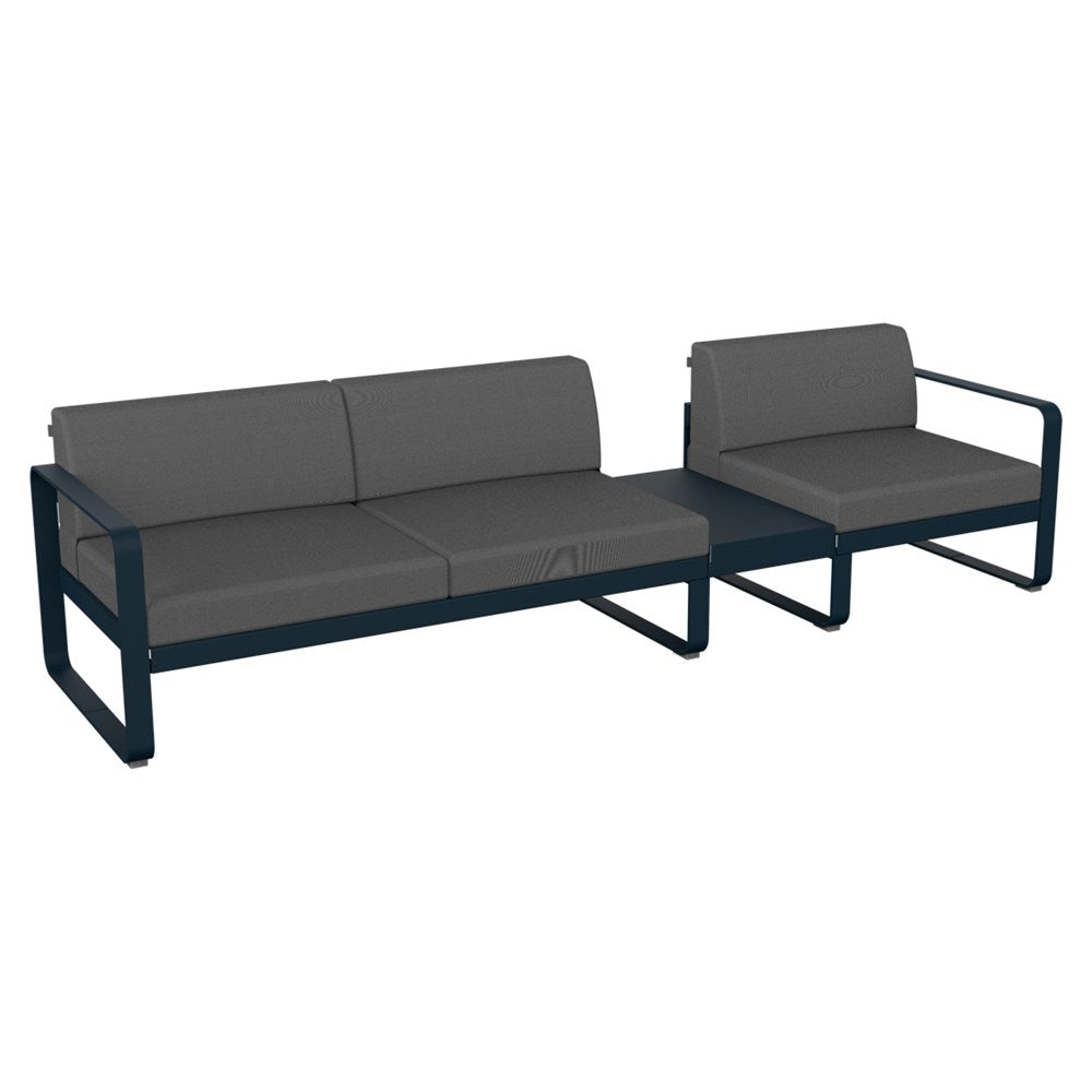 BELLEVIE MODULAR SOFA COMPOSITION 1B-FLANNEL GREY CUSHION