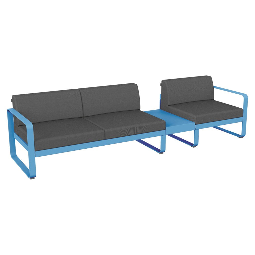 BELLEVIE MODULAR SOFA COMPOSITION 1B-FLANNEL GREY CUSHION