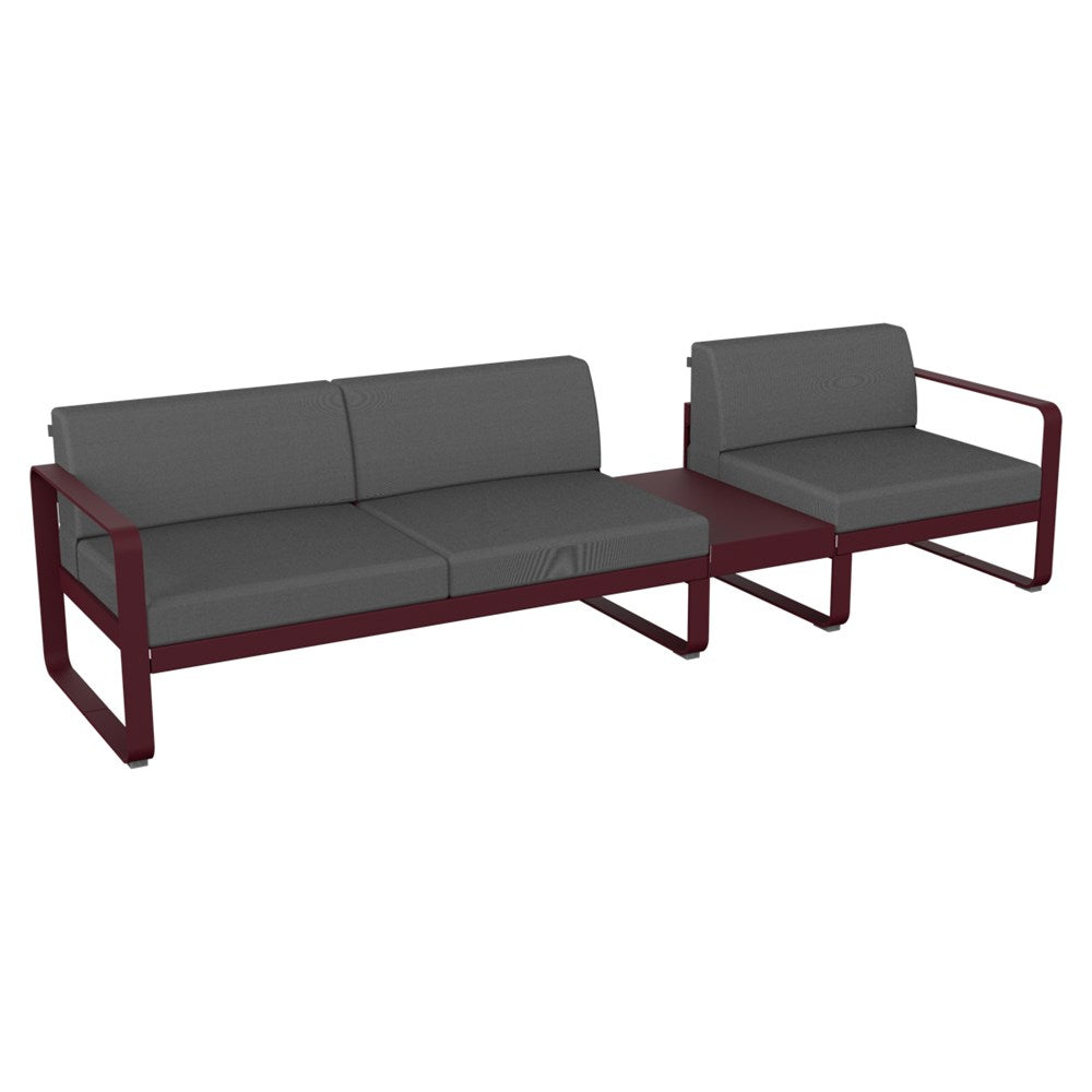 BELLEVIE MODULAR SOFA COMPOSITION 1B-FLANNEL GREY CUSHION