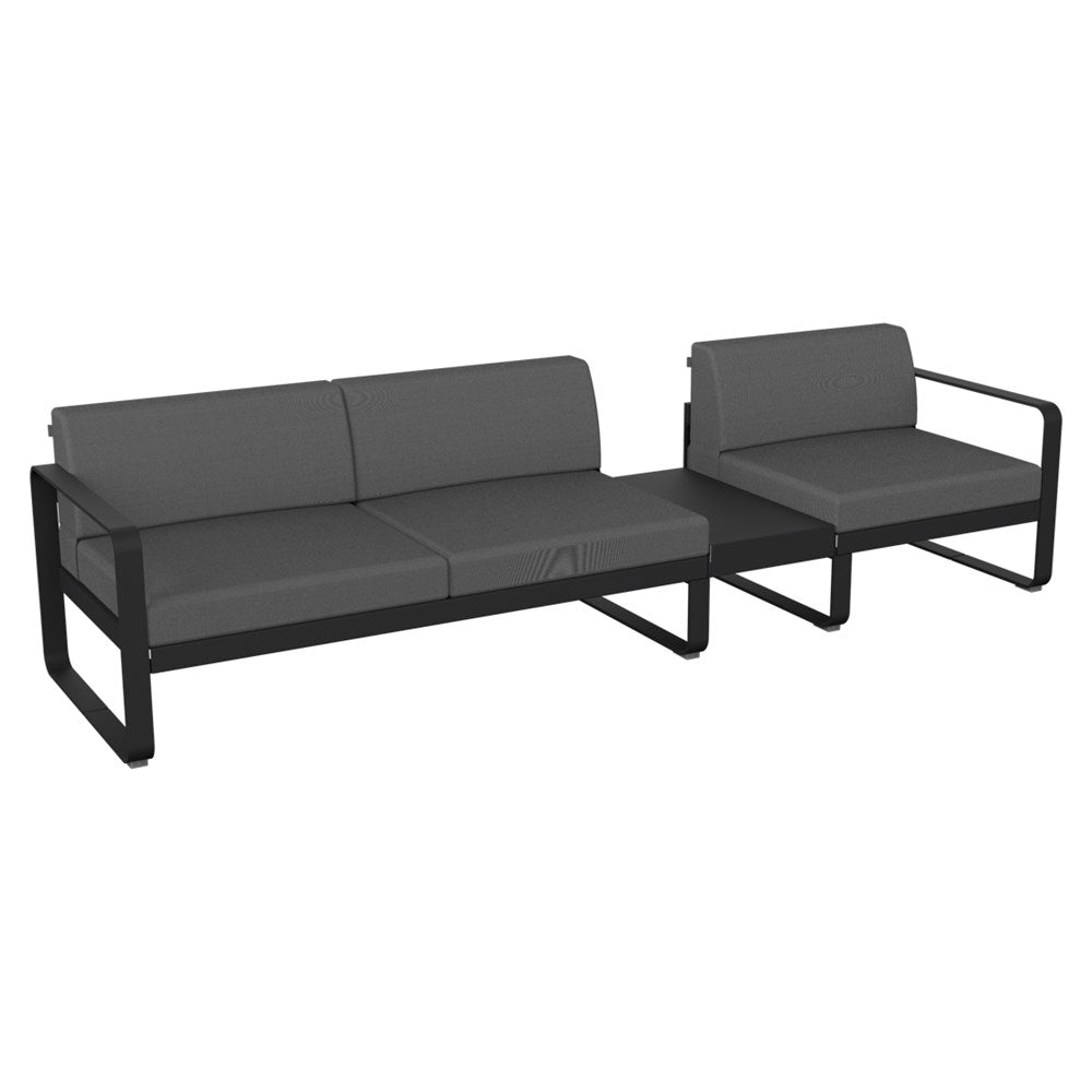 BELLEVIE MODULAR SOFA COMPOSITION 1B-FLANNEL GREY CUSHION