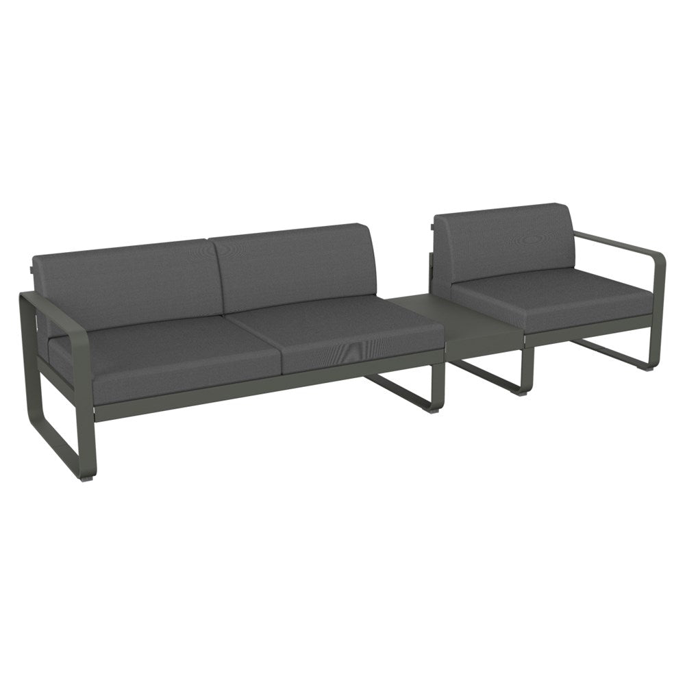 BELLEVIE MODULAR SOFA COMPOSITION 1B-FLANNEL GREY CUSHION