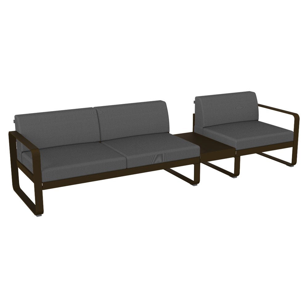 BELLEVIE MODULAR SOFA COMPOSITION 1B-FLANNEL GREY CUSHION