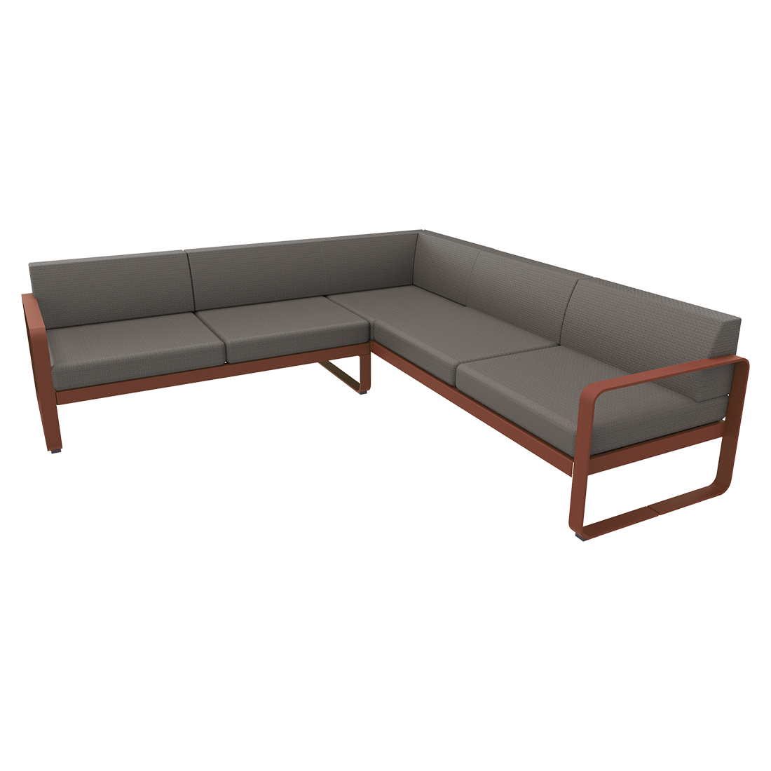 BELLEVIE MODULAR SOFA COMPOSITION 2-GREY TAUPE CUSHION