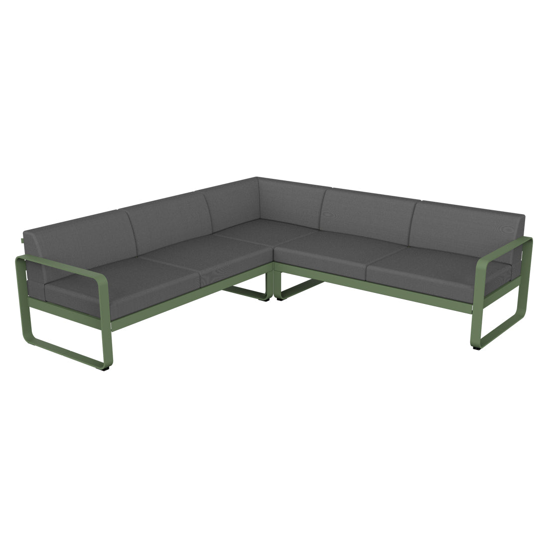 BELLEVIE MODULAR SOFA COMPOSITION 2-FLANNEL GREY CUSHION