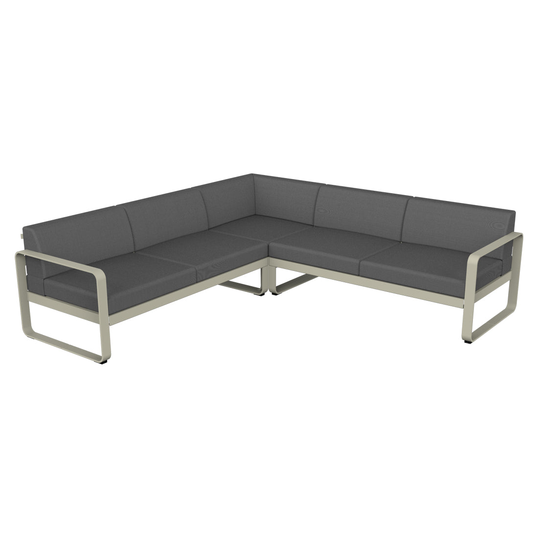 BELLEVIE MODULAR SOFA COMPOSITION 2-FLANNEL GREY CUSHION