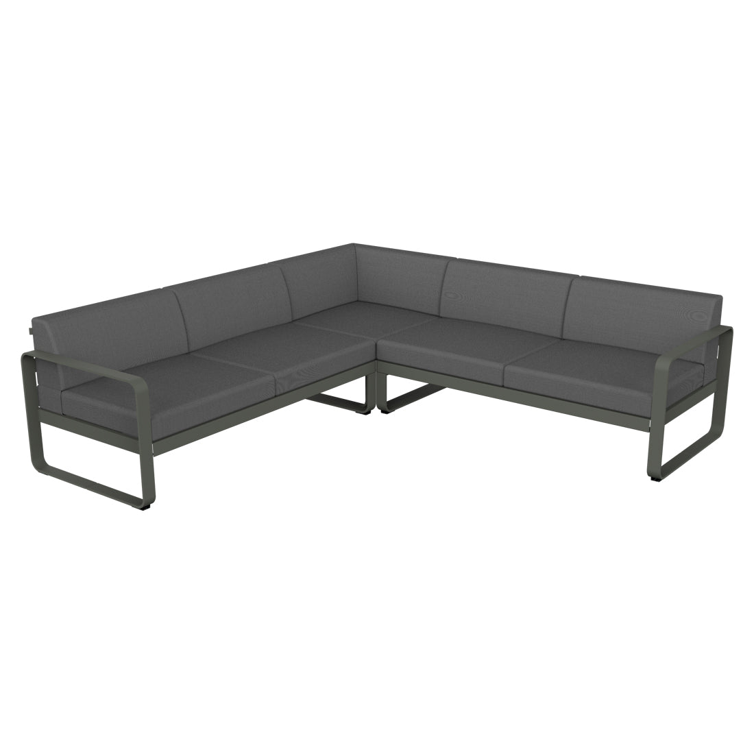 BELLEVIE MODULAR SOFA COMPOSITION 2-FLANNEL GREY CUSHION