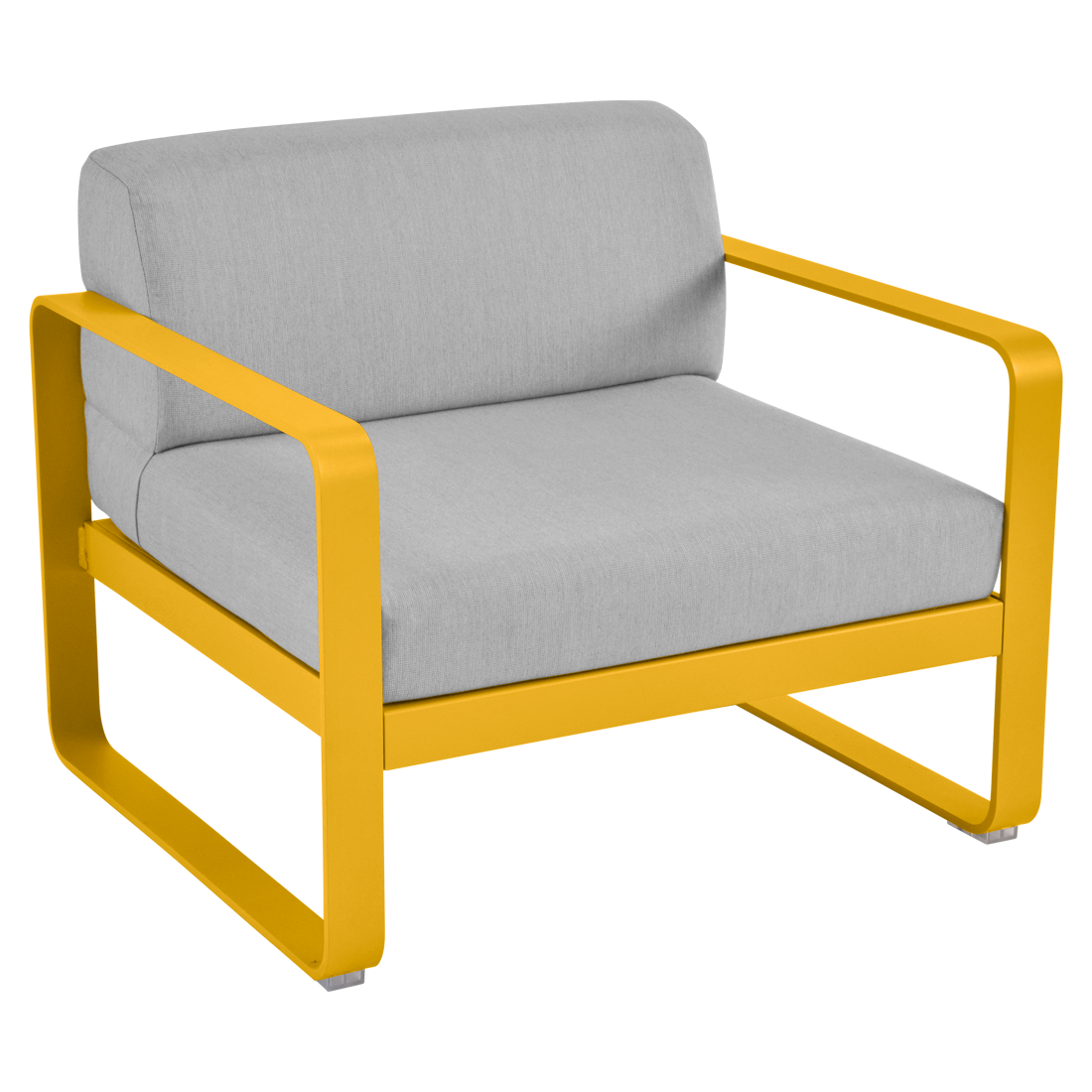BELLEVIE ARMCHAIR-FLANNEL GREY CUSHION