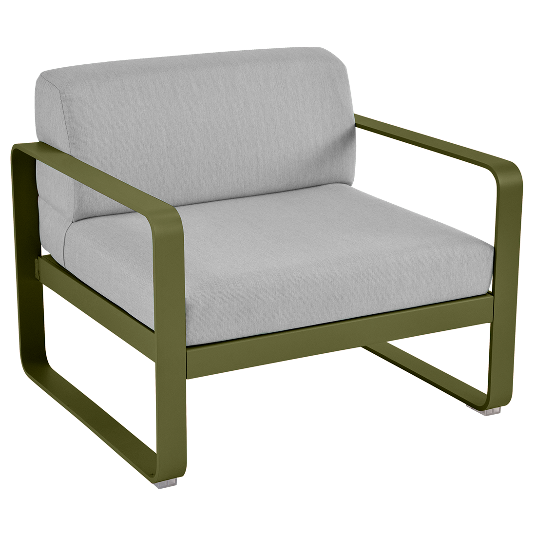 BELLEVIE ARMCHAIR-FLANNEL GREY CUSHION